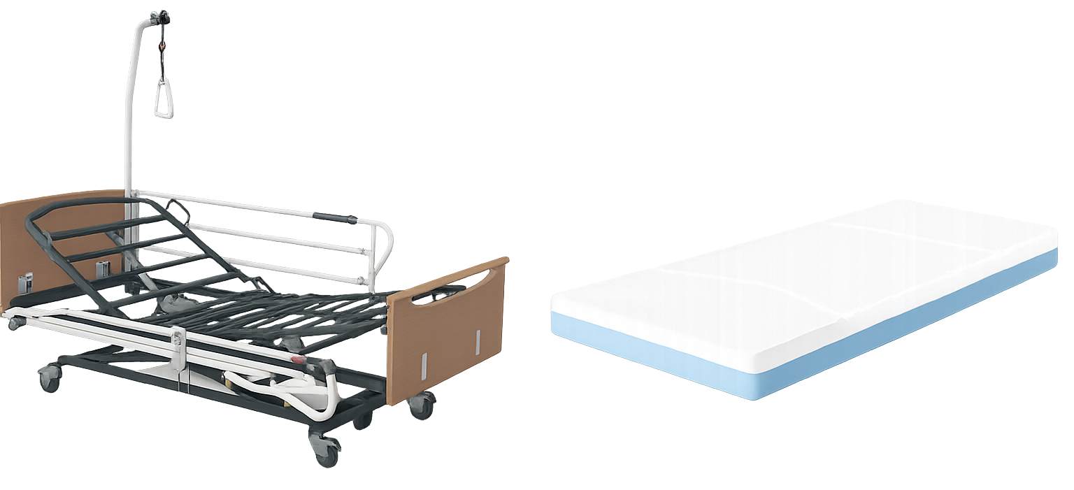 Pack lit + matelas anti-escarres